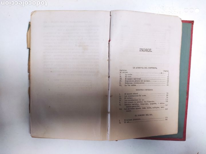 Libros antiguos: 1876.Las maravillas celestes - Foto 5