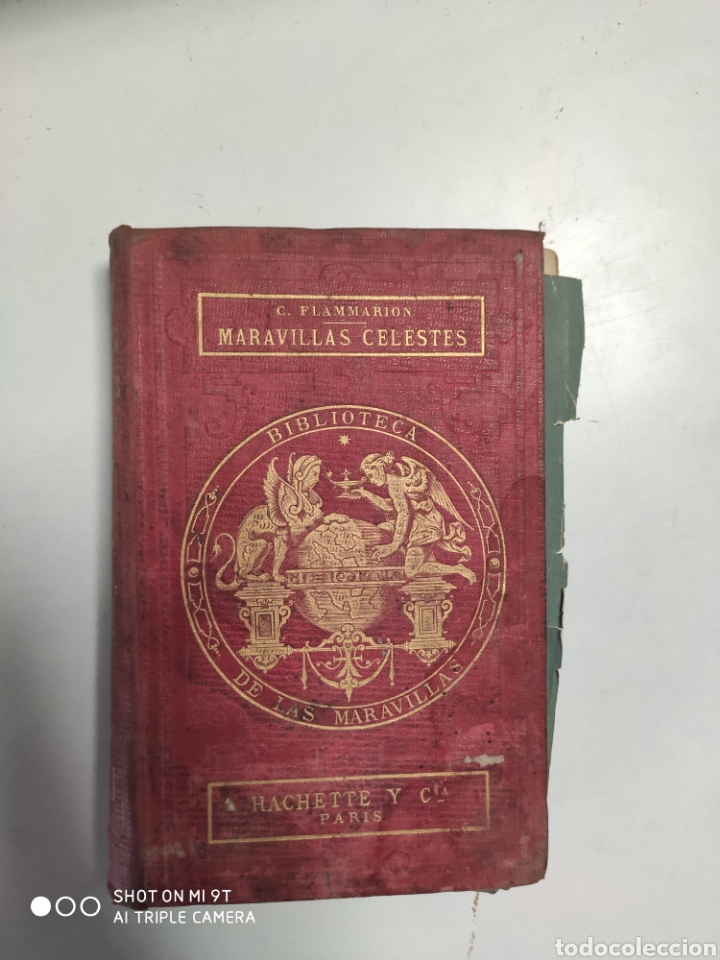 Libros antiguos: 1876.Las maravillas celestes - Foto 1