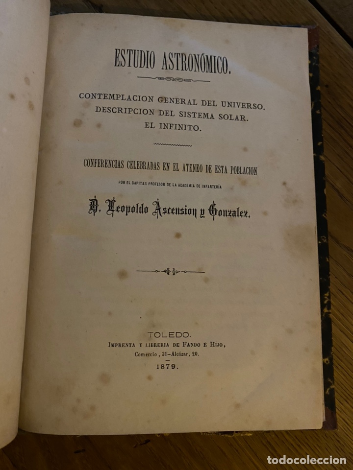 Libros antiguos: Astronom&iacute;a - Foto 3