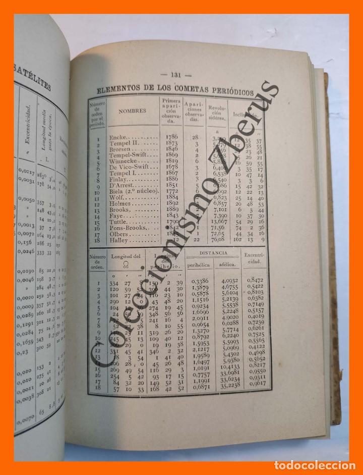 Libros antiguos: ANUARIO del Observatorio de Madrid para 1908 - Foto 4