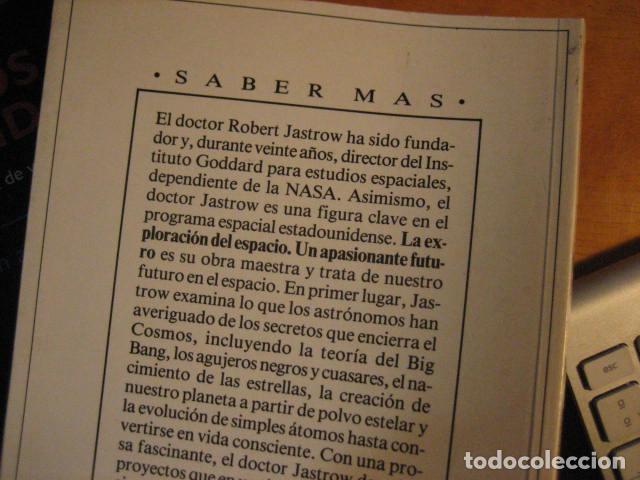 Libros antiguos: LA EXPLORACION DEL ESPACIO. ROBERT JASTROW. - Foto 3