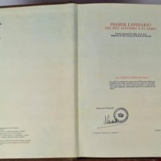 Libros antiguos: EL PRIMER LAPIDARIO DE ALFONSO X EL SABIO. VVAA. EDIT. EDILAN. 2 VOL. 1982.