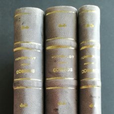 Libros antiguos: 1848 - 1851 ALEXANDRE DE HUMBOLDT * COSMOS ESSAI D'UNE DESCRIPTION PHYSIQUE DU MONDE * PARIS