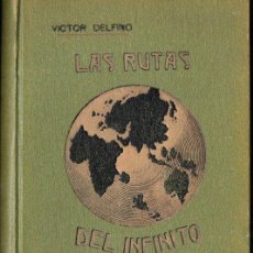 Libros antiguos: VICTOR DELFINO : LAS RUTAS DEL INFINITO - ASTRONOMÍA (FELIU Y SUSANNA, 1911). Lote 401833259