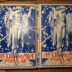 Libros antiguos: ASTRONOMIA POPULAR AUGUSTO T. ARCIMIS ED. MONTANER Y SIMON. BARCELONA 1901 2 VOL