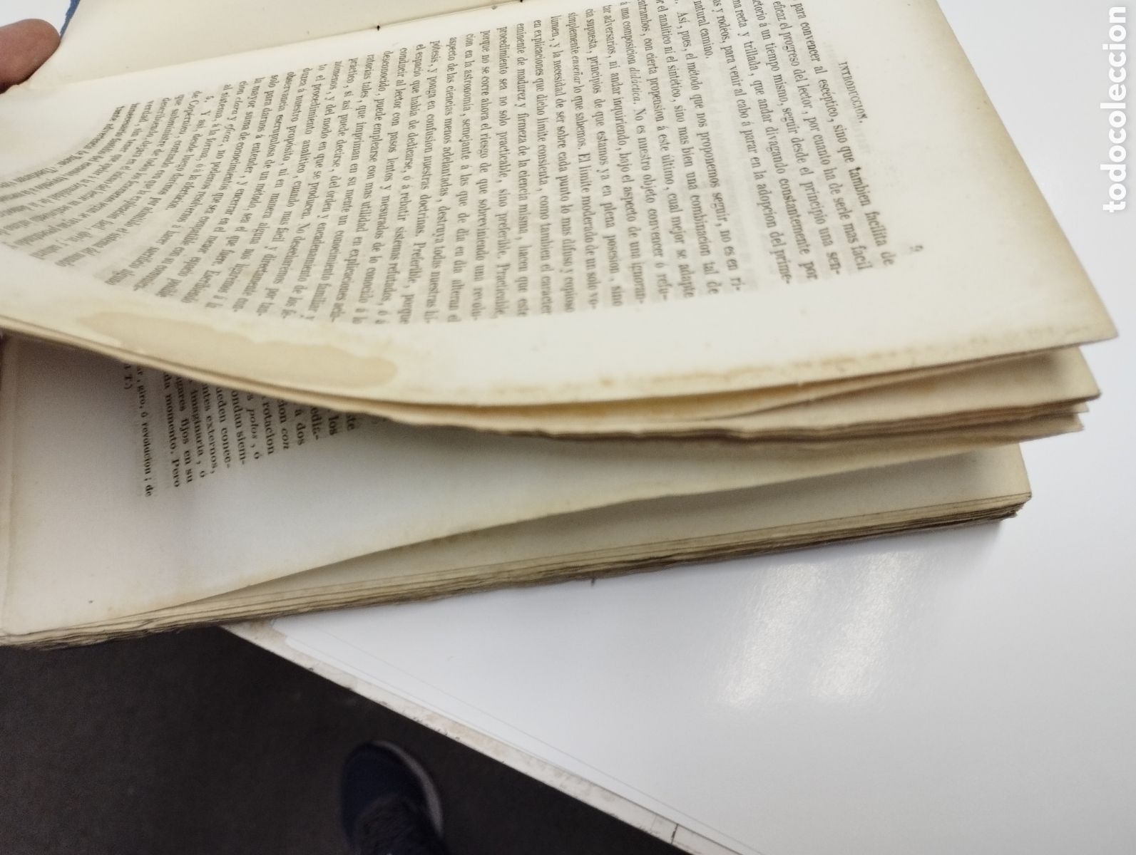 Libros antiguos: Tratado de Astronom&iacute;a - Herschel - Foto 3