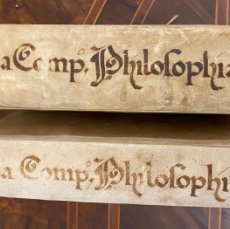 Libros antiguos: 1721 COMPENDIUM PHILOSOPHICUM