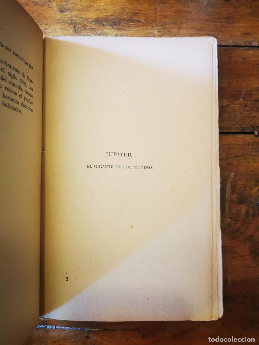 Libros antiguos: FLAMMARI&Oacute;N, Camilo. El infinito - Foto 3