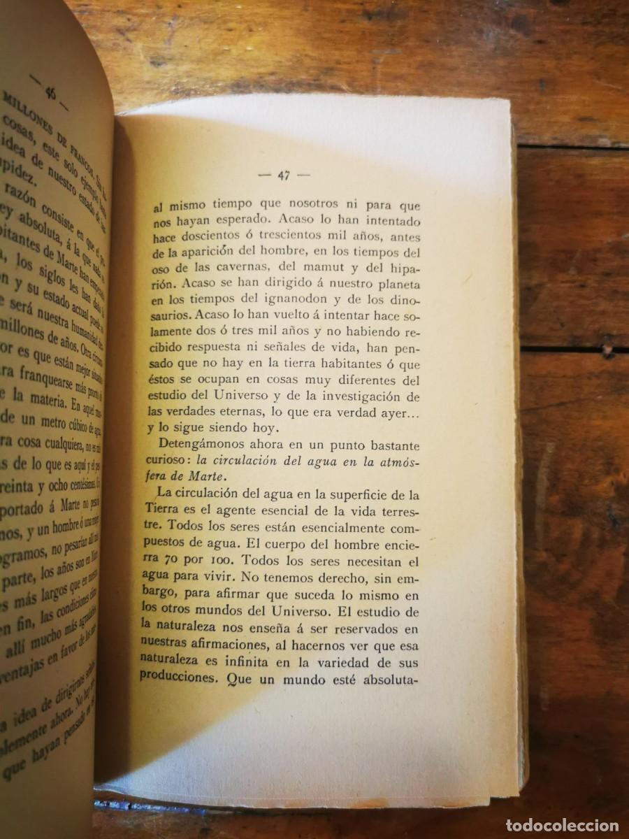 Libros antiguos: FLAMMARI&Oacute;N, Camilo. El infinito - Foto 4