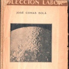 Libros antiguos: COMAS : ASTRONOMÍA (LABOR, 1933)
