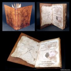 Libros antiguos: AÑO 1822 NAVEGACIÓN ALMANAQUE NAÚTICO EFEMERIDES ASTRONÓMICAS FASES LUNA ZODIACO BIBLIOTECA COLOMBIA