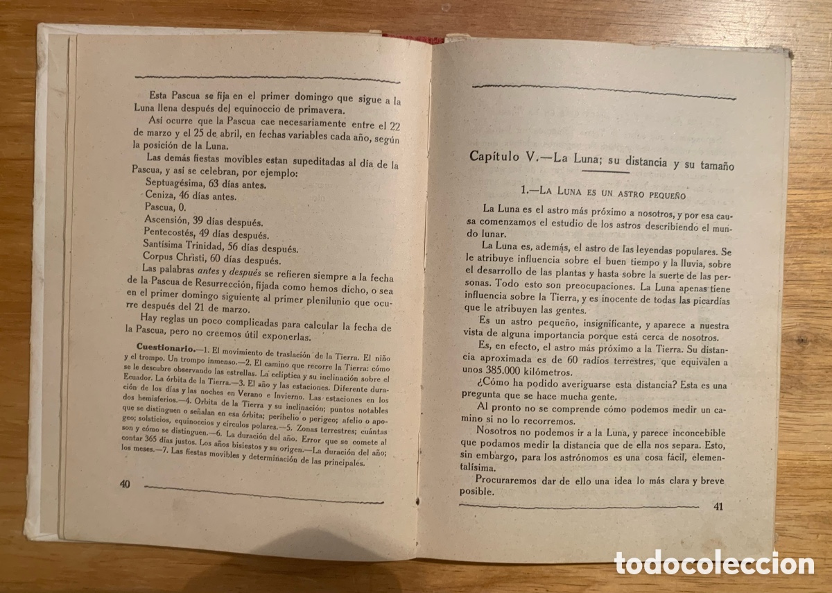 Libros antiguos: Libro antiguo astronom&iacute;a El Cielo - Foto 5