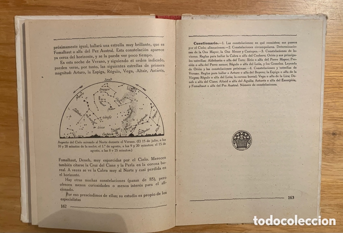Libros antiguos: Libro antiguo astronom&iacute;a El Cielo - Foto 8