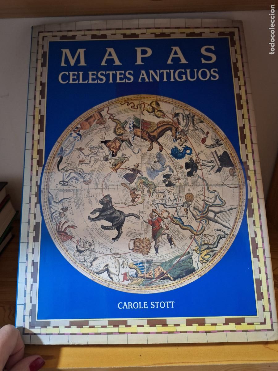 Libros antiguos: Mapas celestes antiguos - Carole Scott - Foto 1