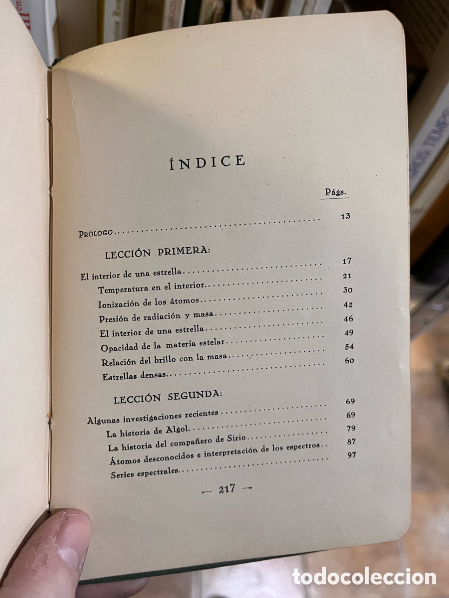 Libros antiguos: Blas67A Estrellas y &aacute;tomos - A.S. Eddington - Foto 8