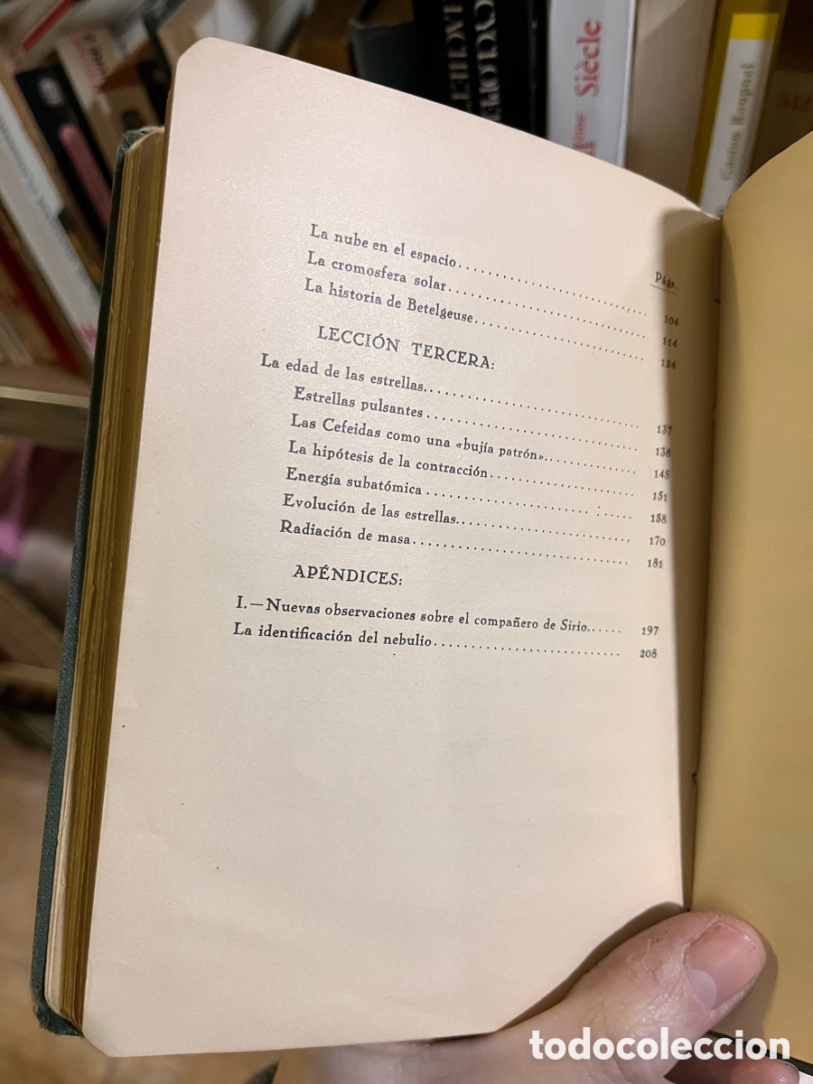 Libros antiguos: Blas67A Estrellas y &aacute;tomos - A.S. Eddington - Foto 9
