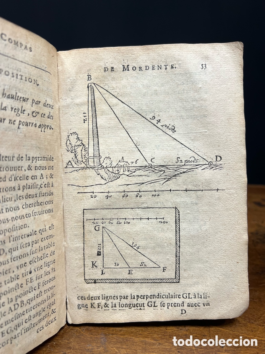 Libros antiguos: 1626, Michel Connette, Geometrie&hellip;. - Foto 9