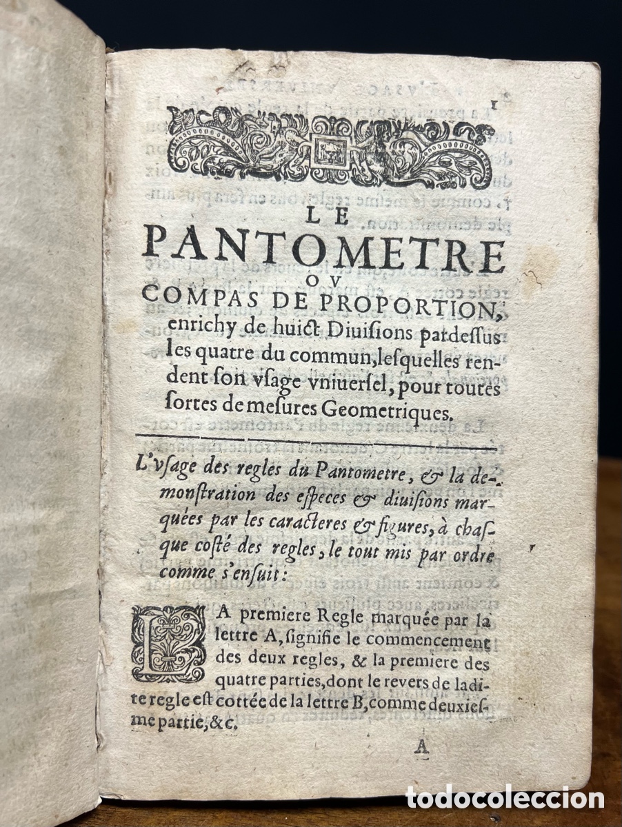 Libros antiguos: 1626, Michel Connette, Geometrie&hellip;. - Foto 19