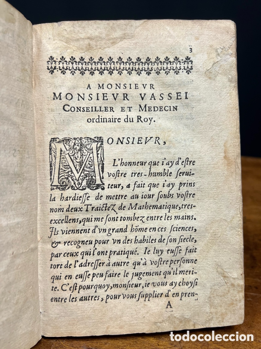 Libros antiguos: 1626, Michel Connette, Geometrie&hellip;. - Foto 20