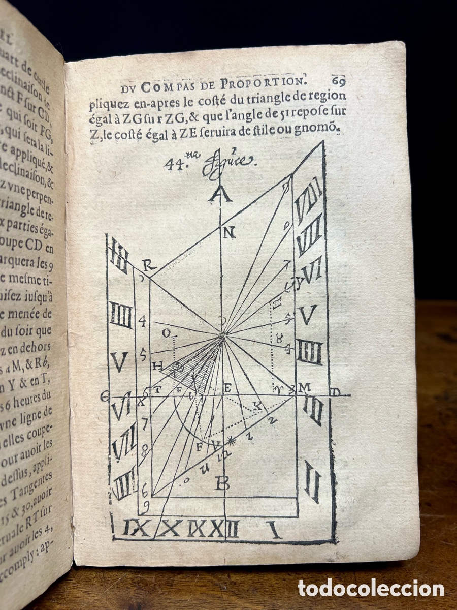 Libros antiguos: 1626, Michel Connette, Geometrie&hellip;.