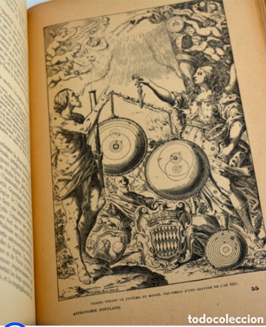 Libros antiguos: LIBRO DE ASTRONOMIA SIGLO XIX - Foto 4