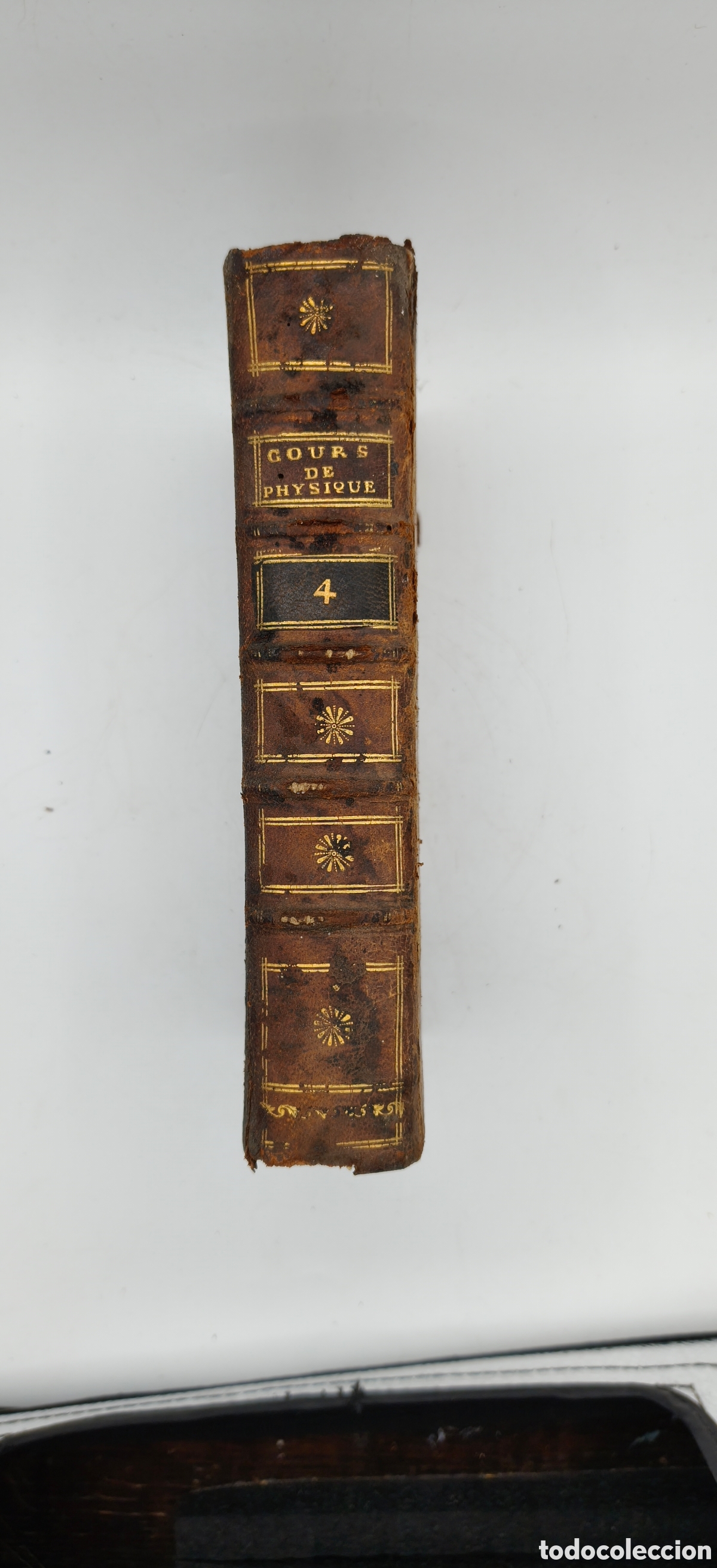 Libros antiguos: Libro Antiguo 1786.Th&eacute;orie Des &Ecirc;tres Sensibles(Tomo 4)-Abb&eacute; Para Du Phanjas.Con M&uacute;ltiples Desplegabl