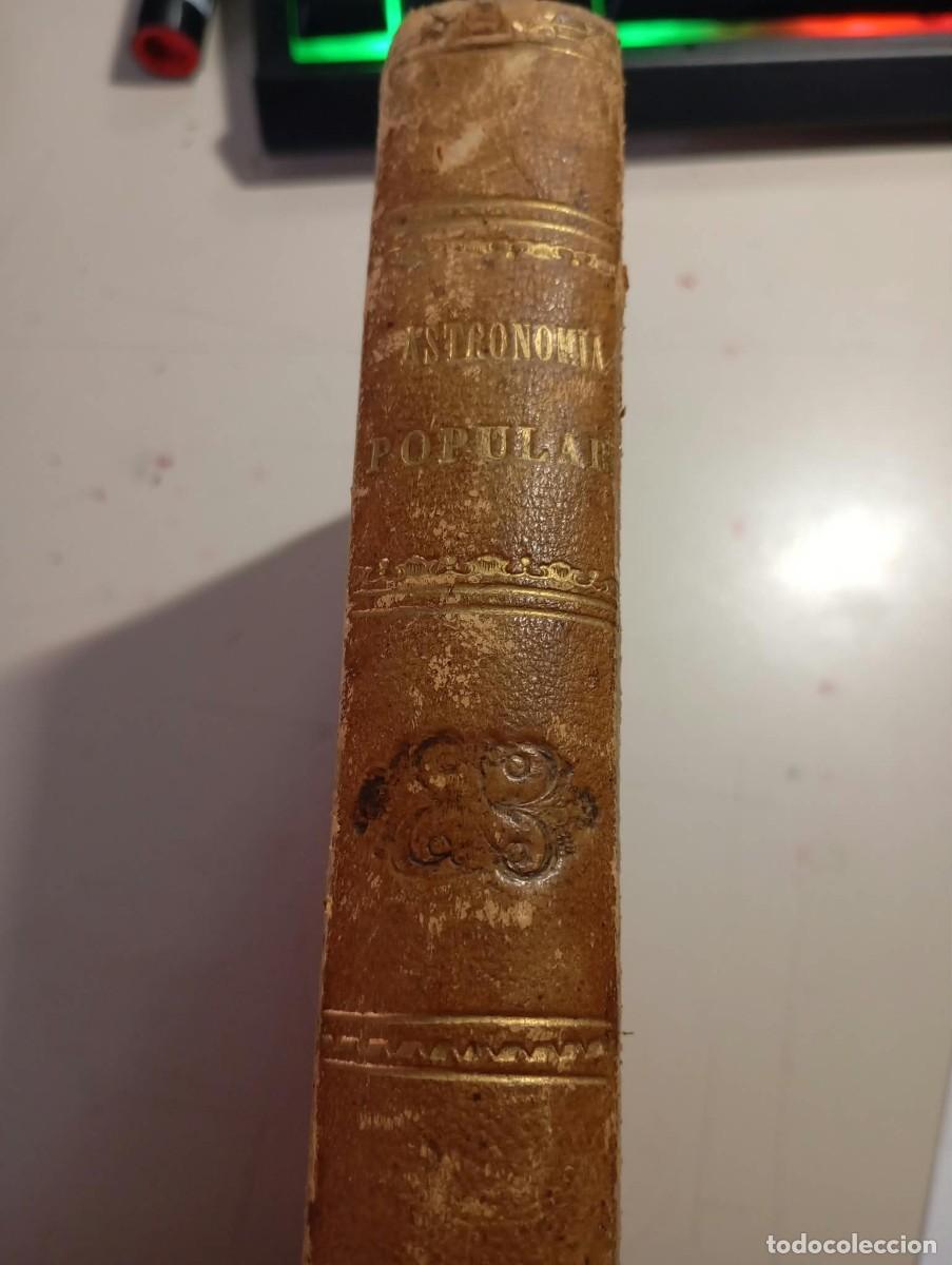 Libros antiguos: ASTRONOM&Iacute;A POPULAR, LA TIERRA Y EL CIELO - CAMILO FLAMMARION (MADRID, 1879) REF. GAR 187