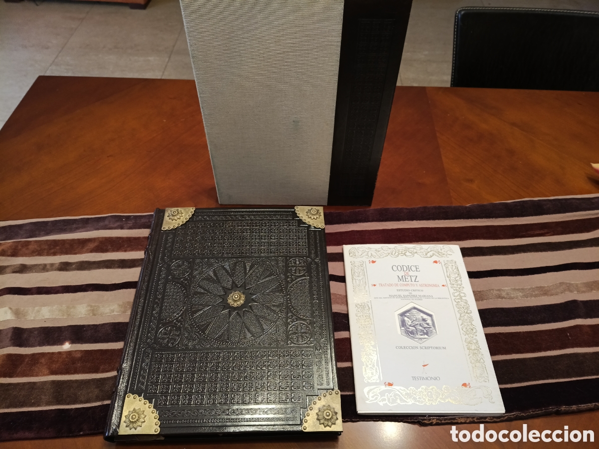 Libros antiguos: CODICE DE METZ. TRATADO DE COMPUTO Y ASTRONOMIA. facsimil. - Foto 2