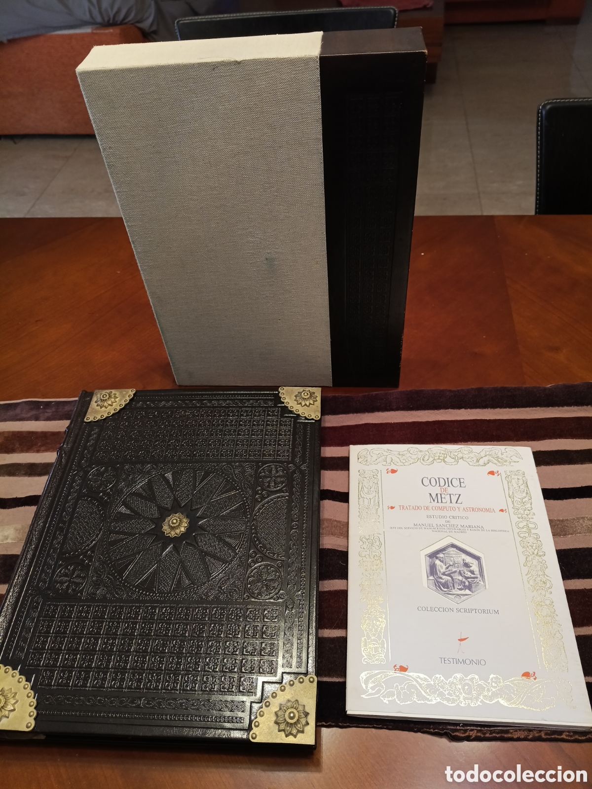 Libros antiguos: CODICE DE METZ. TRATADO DE COMPUTO Y ASTRONOMIA. facsimil. - Foto 3