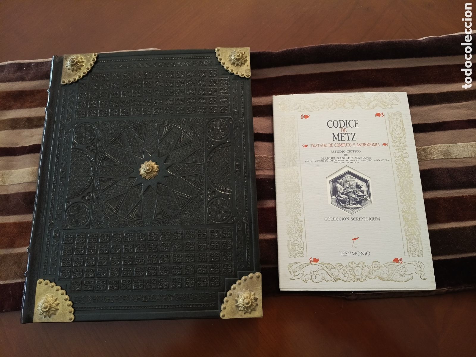 Libros antiguos: CODICE DE METZ. TRATADO DE COMPUTO Y ASTRONOMIA. facsimil. - Foto 4