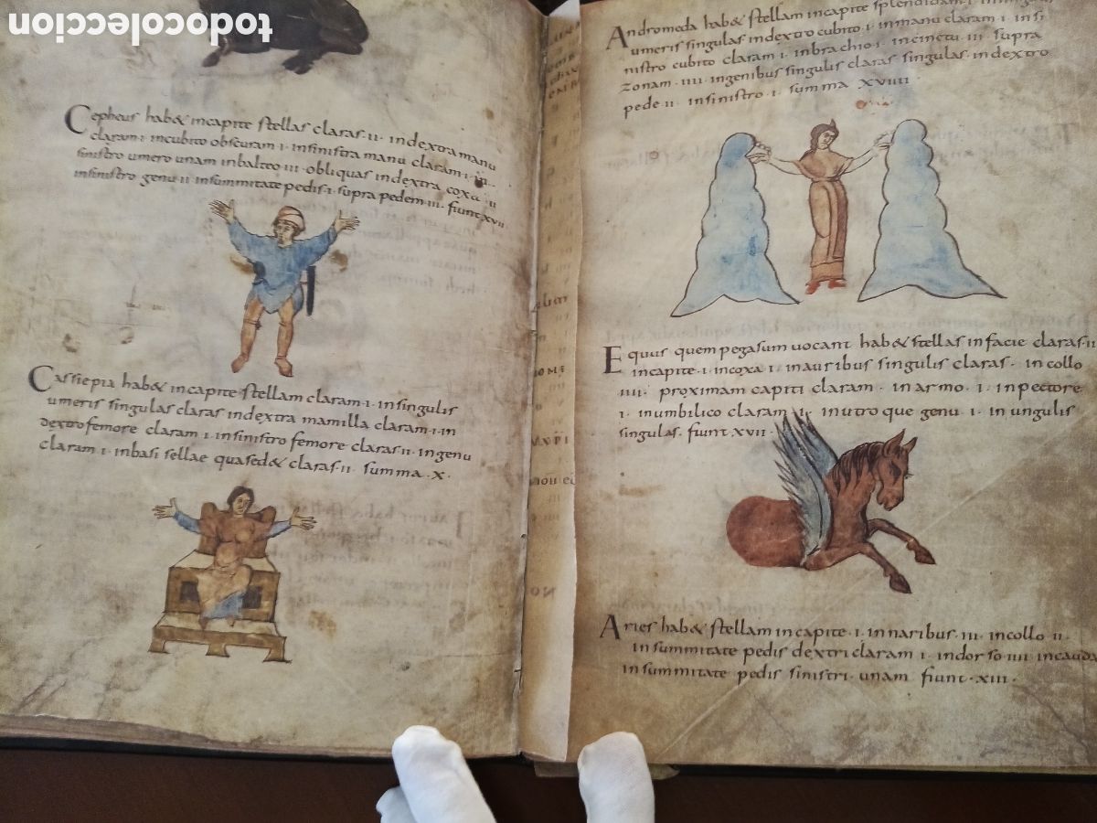Libros antiguos: CODICE DE METZ. TRATADO DE COMPUTO Y ASTRONOMIA. facsimil. - Foto 11