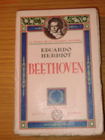 Libros antiguos: Beethoven / Eduardo Herriot - Foto 1