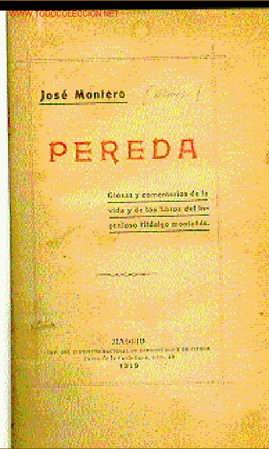 Libros antiguos: PEREDA - Foto 1