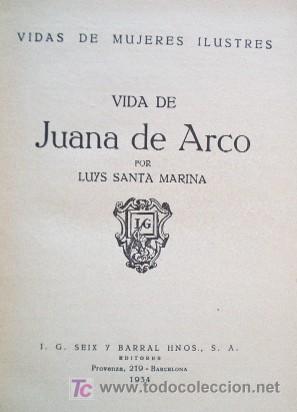 Libros antiguos: JUANA DE ARCO - A&Ntilde;O 1934 - Foto 2
