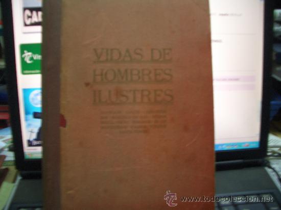 Libros antiguos: VIDAS DE HOMBRES ILUSTRES - Foto 1