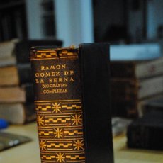 Libros antiguos: 1959.- BIOGRAFIAS COMPLETAS. RAMON GOMEZ DE LA SERNA. AGUILAR. PRIMERA EDICION. Lote 29379762