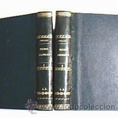 Libros antiguos: ISABEL PRIMERA. ORELLANA, FRANCISCO JOSÉ. BARCELONA, BIBLIOTECA DE AMBOS MUNDOS. AÑO 1867. 2 VOLÚM.. Lote 29938740