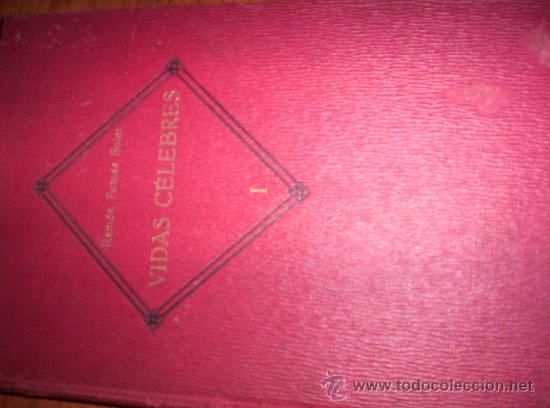 Libros antiguos: VIDAS CELEBRES - Foto 1