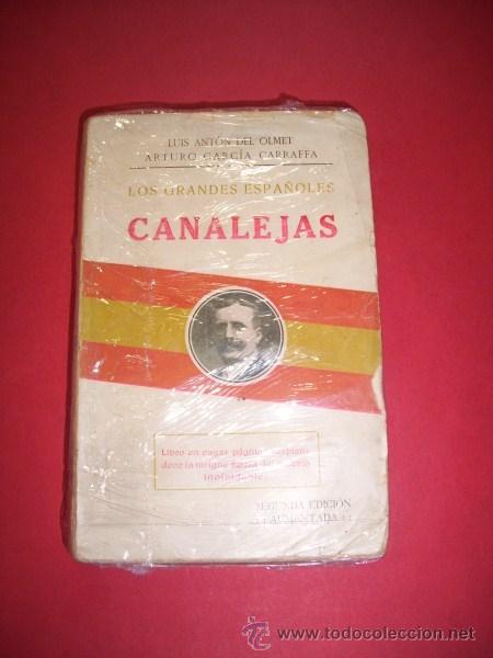 Libros antiguos: ANT&Oacute;N DEL OLMET, Luis - Canalejas - Foto 1