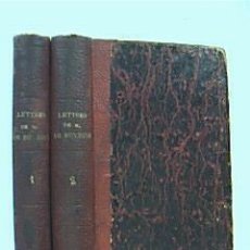 Libros antiguos: LETTRES CHOISIES DE MMES DE SÉVIGNÉ DE GRIGNAN, DE SIMIANE, ET DE MAINTENON, TOMES I-II. 1829. Lote 36750048