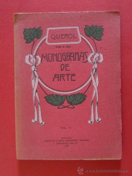 Libros antiguos: Agust&iacute;n Querol. Rodolfo Gil - Foto 1