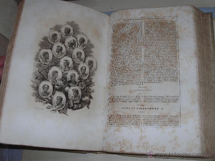 Libros antiguos: LE VITE DI PLUTARCO - Foto 4