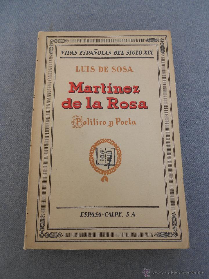 Libros antiguos: MARTINEZ DE LA ROSA - Foto 1