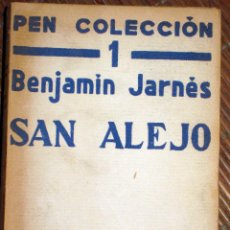 Libros antiguos: BENJAMÍN JARNÉS. SAN ALEJO. 1934. Lote 48486128