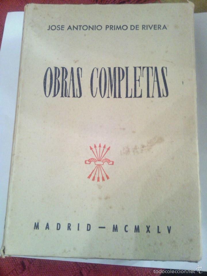 Libros antiguos: PRIMO DE RIBERA  J ANTONIO. - Foto 1
