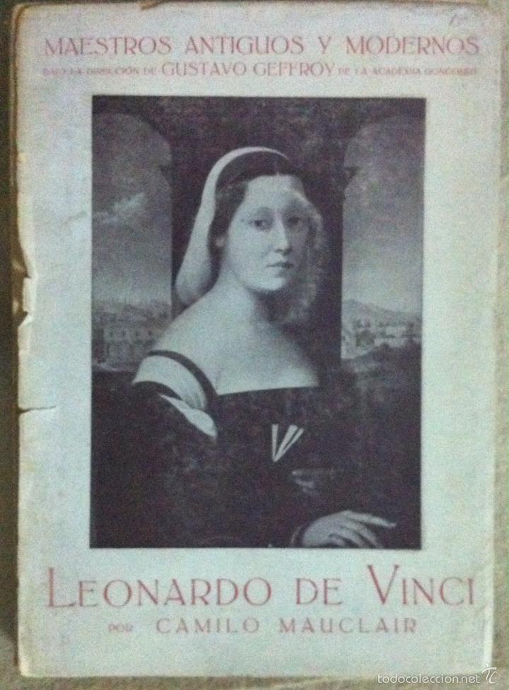 Libros antiguos: Camilo Mauclair. LEONARDO da VINCI. 1925 - Foto 1