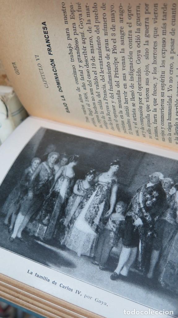 Libros antiguos: GOYA. SU VIDA Y SUS OBRAS. TOMAS G. LARRAYA - Foto 3
