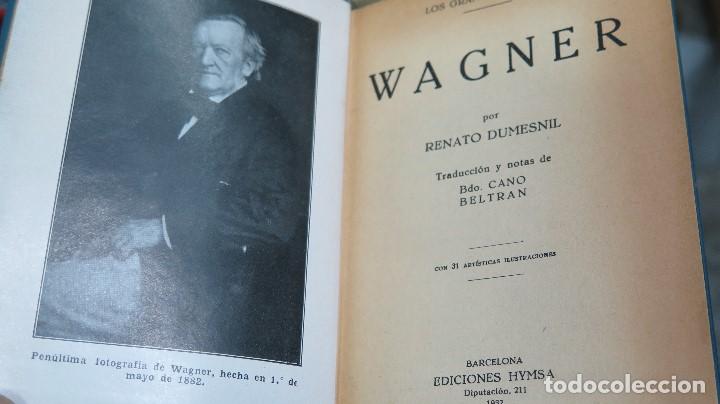 Libros antiguos: WAGNER. RENATO DUMESNIL - Foto 2