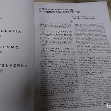 Libros antiguos: ANTIGUO LIBRO EMETERIO VALVERDE TELLEZ - VI OBISPO DE LEÓN - AÑO 1950. Lote 83138216