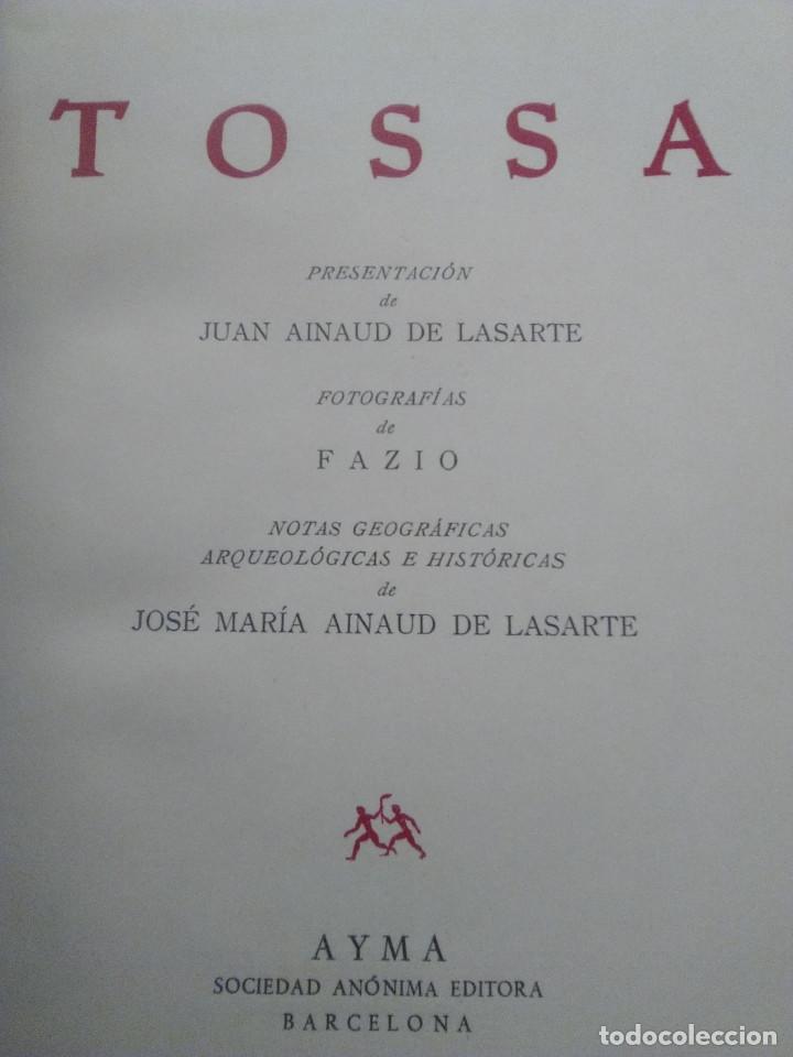 Libros antiguos: TOSSA - Foto 2